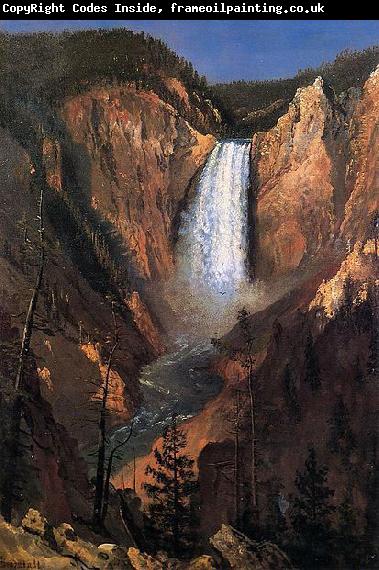 Albert Bierstadt Yellowstone Falls